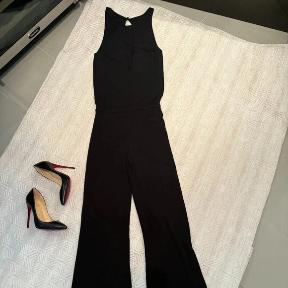Black  Sleeveless Jumpsuit, Theory, US P (XS) - Picture 5 of 6